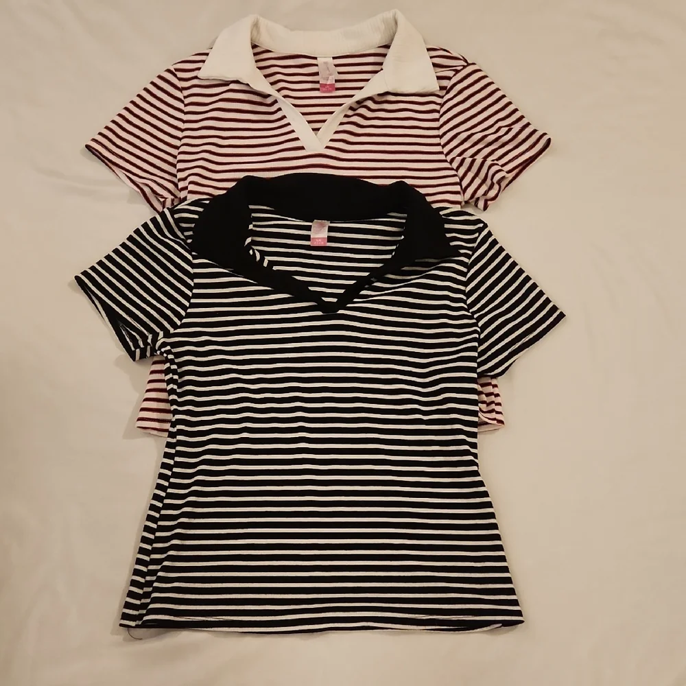 Striped Tops Women's Size Large - Picture 2 of 8